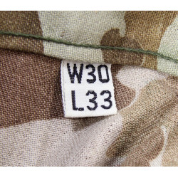 Pantalon HBT (Herringbone Twill) camouflé, US Army, 30 x 33, 1944