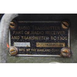 Poste radio BC-1306 (SCR-694), 1944