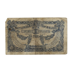 Banknote, 1 Belgian Franc, 1920