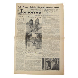 Newspaper, Tomorrow, December 28, 1944, 'GI Hunters Foresee a Boom'