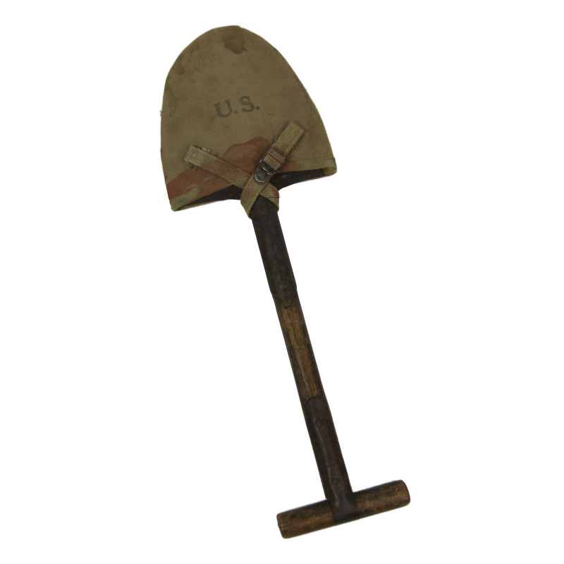 T-Shovel, M-1910, with Cover, B.B.S. Co. 1943