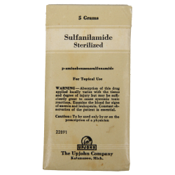 Sachet de sulfanilamides, The Upjohn Company