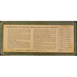 Boîte de premiers secours (First Aid), 12 Unit, item No. 9777300