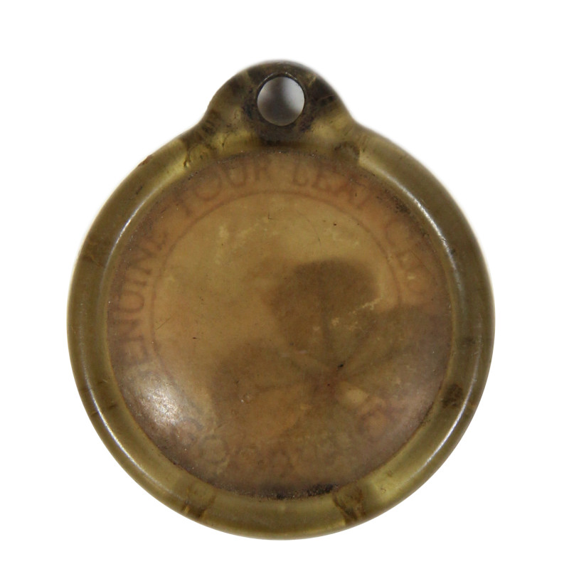 Pendentif, trèfle porte-bonheur, Dog Tags