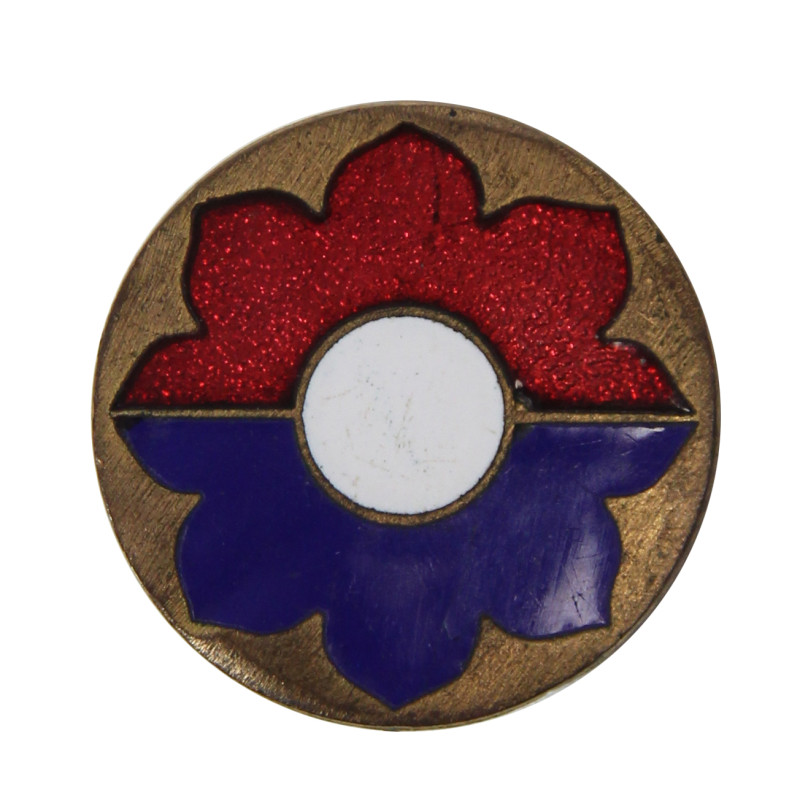 Crest, 9th Infantry Division, à épingle