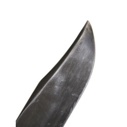 Knife, Fighting, KA-BAR, OLEAN, N.Y., with Leather Scabbard