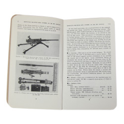 Manuel de campagne, FM 23-60, Browning Machine Gun, Caliber .50, HB, M2, Ground, 1940