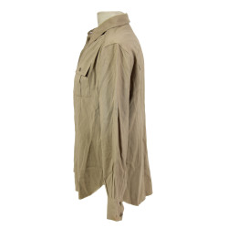 Chemise chino, WAC WEAR, Women's Army Corps, taille 20