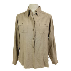 Chemise chino, WAC WEAR, Women's Army Corps, taille 20