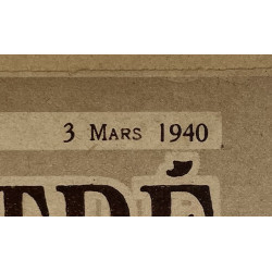 Magazine, Belgian, Le patriote illustré, March 3, 1940