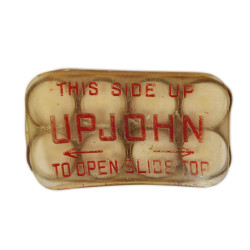 Paquet de sulfadiazine, Wound Tablets, The Upjohn Company