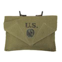 Pouch, First-Aid, M-1942, B.B.S. CO. 1943, with First-Aid Packet