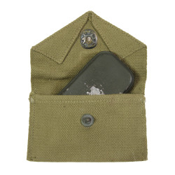 Pouch, First-Aid, M-1942, B.B.S. CO. 1943, with First-Aid Packet