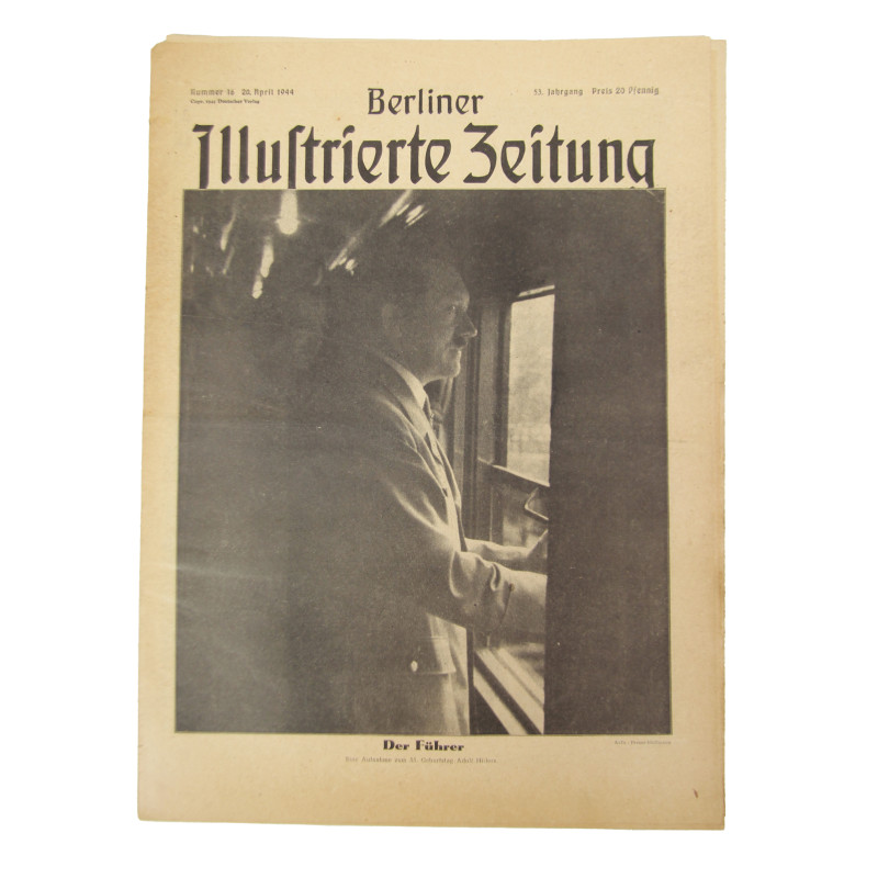 Magazine, Berliner Illustrierte Zeitung, 20 avril 1944