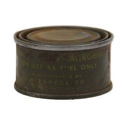 Boîte de combustible, ration, US Army, pleine