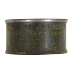 Boîte de combustible, ration, US Army, pleine