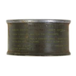 Boîte de combustible, ration, US Army, pleine