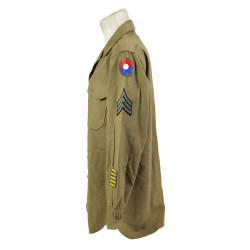 Chemise moutarde, Special, Sergeant, 9th Infantry Division, 15 ½ x 33