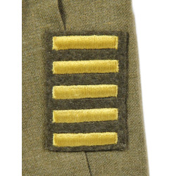 Chemise moutarde, Special, Sergeant, 9th Infantry Division, 15 ½ x 33