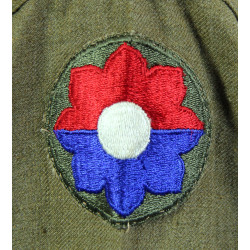 Chemise moutarde, Special, Sergeant, 9th Infantry Division, 15 ½ x 33