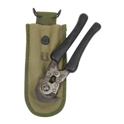 Wire Cutter, M-1938, W.S. CO. 1945, with Pouch, SCHELL LEA. GDS. CO., INC. 1944