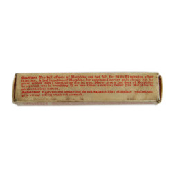 Syrette, Morphine, E.R. SQUIBB & SONS, US Army Medical Department