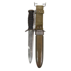 Knife, Trench, USM3, IMPERIAL on Blade, with USM8 Scabbard