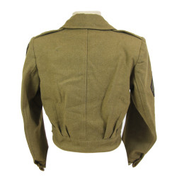 Blouson Ike, WAC, Technician 4th Grade, SHAEF, taille 16R, 1944, British-Made