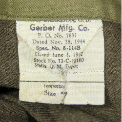 Cap, Garrison, Artillery, Size 7, 1944