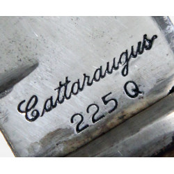 Couteau de combat Cattaraugus 225Q, avec fourreau en cuir