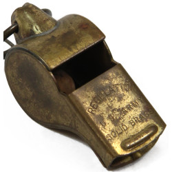 Whistle, Brass, REGULATION, US Army