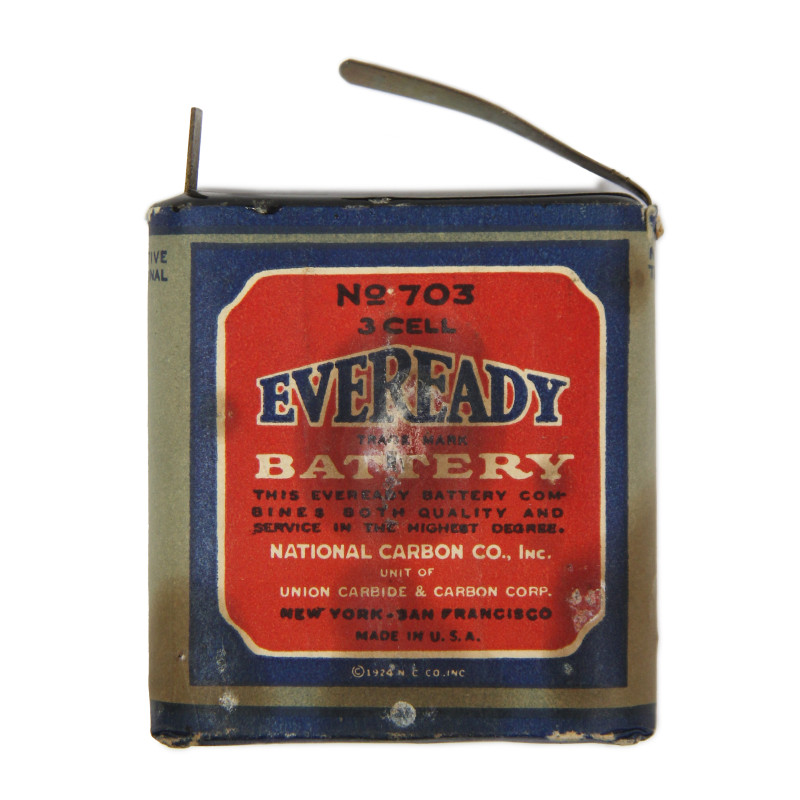 Battery, EVEREADY, 1924