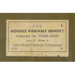 Goggles, Polaroid, Variable-Density, US Navy