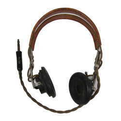 Receivers (Earphones), Type R-14, US Army, THE HOLTZER-CABOT ELECTRIC CO., with Headset, HB-7