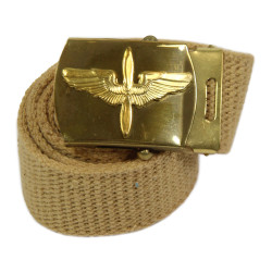 Ceinture de pantalon officier, US Army Air Corps, GEMSCO, dans sa boîte