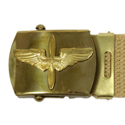 Ceinture de pantalon officier, US Army Air Corps, GEMSCO, dans sa boîte