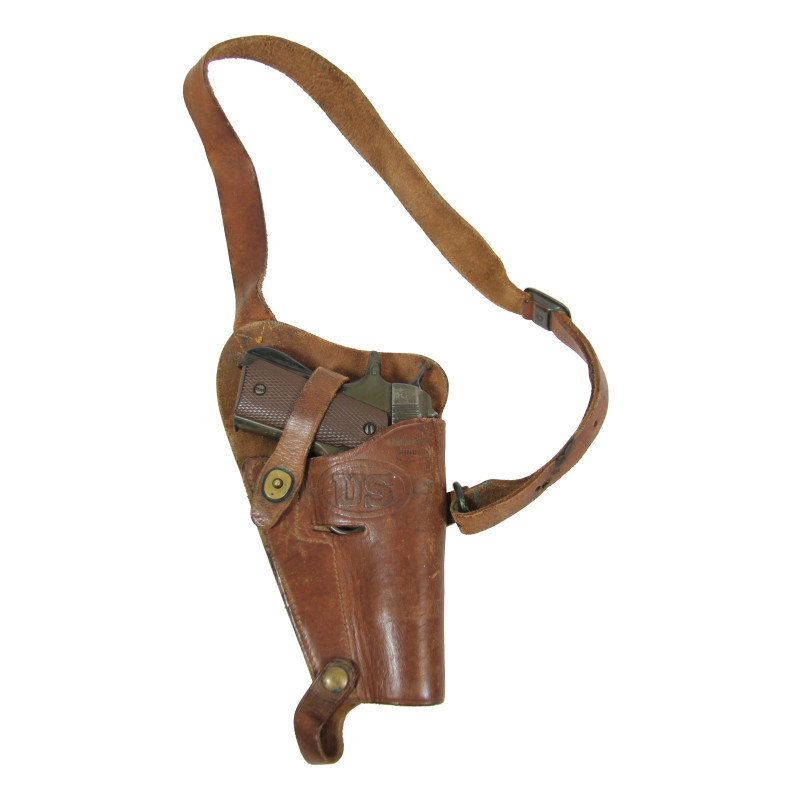 Holster, Shoulder, Pistol, M3, Colt .45, ENGER-KRESS 1944, Named