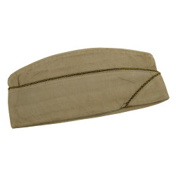 Cap, Garrison, Officer, Chino, 2nd Lieutenant, Size 7 ⅛, Named