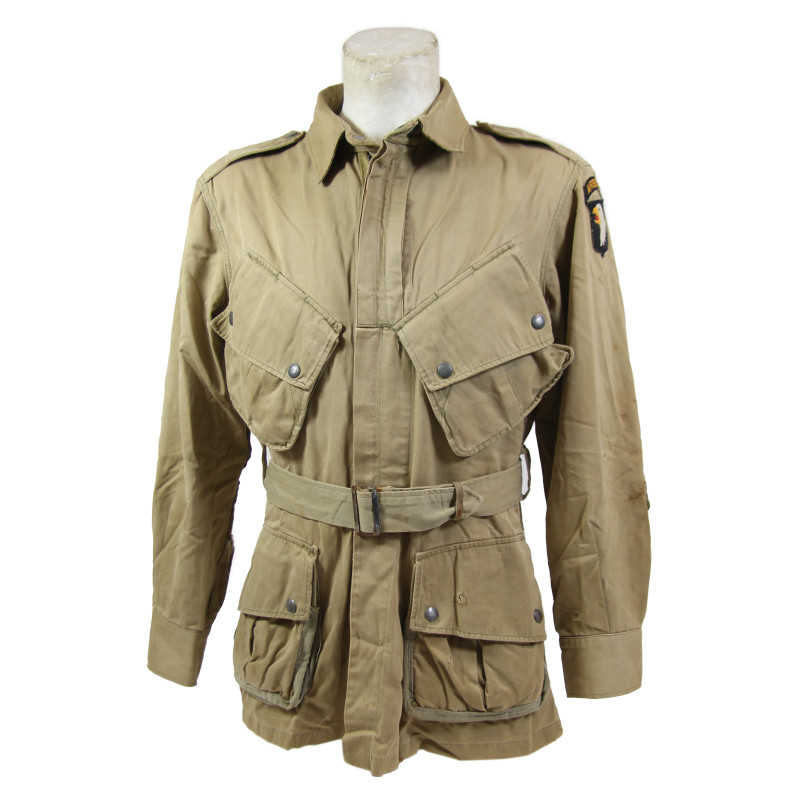 Veste de parachutiste M-1942, renforcée, 101st Airborne Division