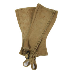 Culotte de cavalerie M-1926, chino, avec guêtres, nominatives