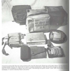 Pouch, First-Aid Kit, Aeronautic, 1st Type, Item No. 97765, USAAF