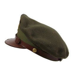 Officer's Visor Cap and Garrison Caps, US Army, 1st Lt. Howard Johnson