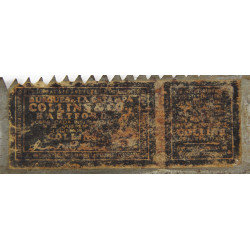 Machette à dents de scie, COLLINS & CO., Legitimus, avec fourreau en toile Mk 2, US Navy