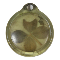 Pendant, Four-Leaf Clover, Good Luck Charm, Dog Tags