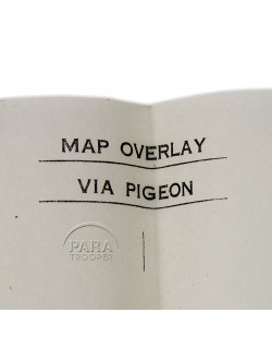 Overlay, Blank map, Pigeon, 1943