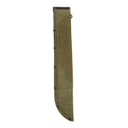 Machete, M-1942, COLLINS & CO., Legitimus, 1944, with Canvas Scabbard, Normandy