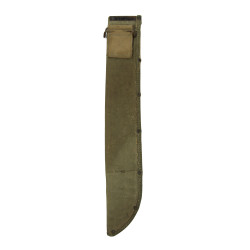 Machete, M-1942, COLLINS & CO., Legitimus, 1944, with Canvas Scabbard, Normandy