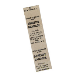 Bandage, Adhesive, ACME COTTON PRODUCTS CO., INC.