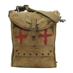 Pouch, Medical, Red Crosses and Laundry Number, Normandy