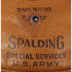 Football, Leather, SPALDING, SPECIAL SERVICES U.S. ARMY